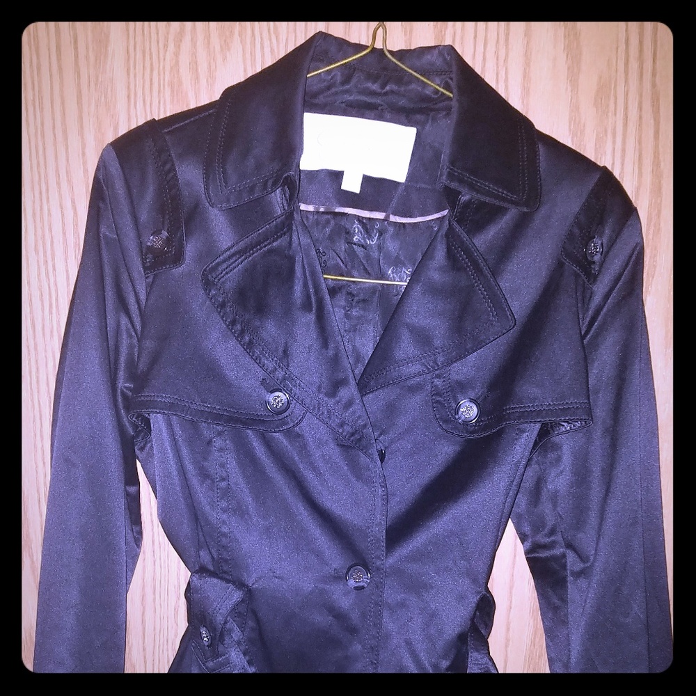 Long black coat